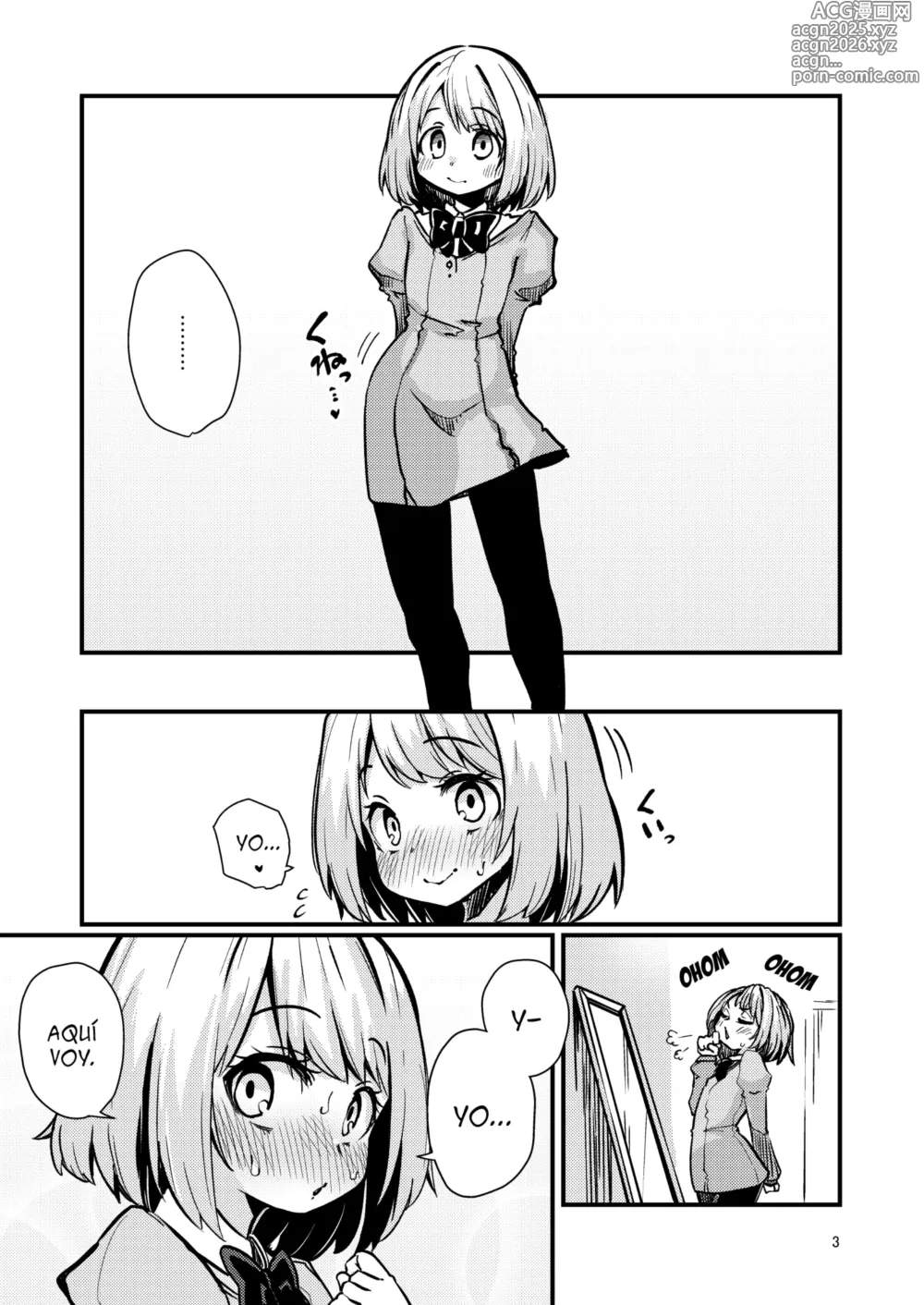 Page 2 of doujinshi Shokushu Uri no Hoodie 2 -Parte 02-