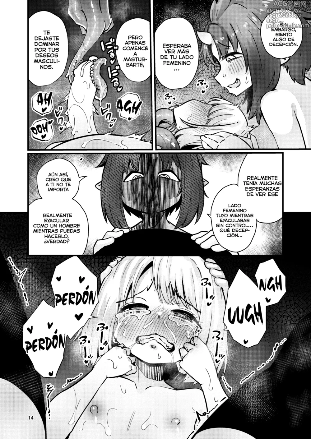 Page 13 of doujinshi Shokushu Uri no Hoodie 2 -Parte 02-