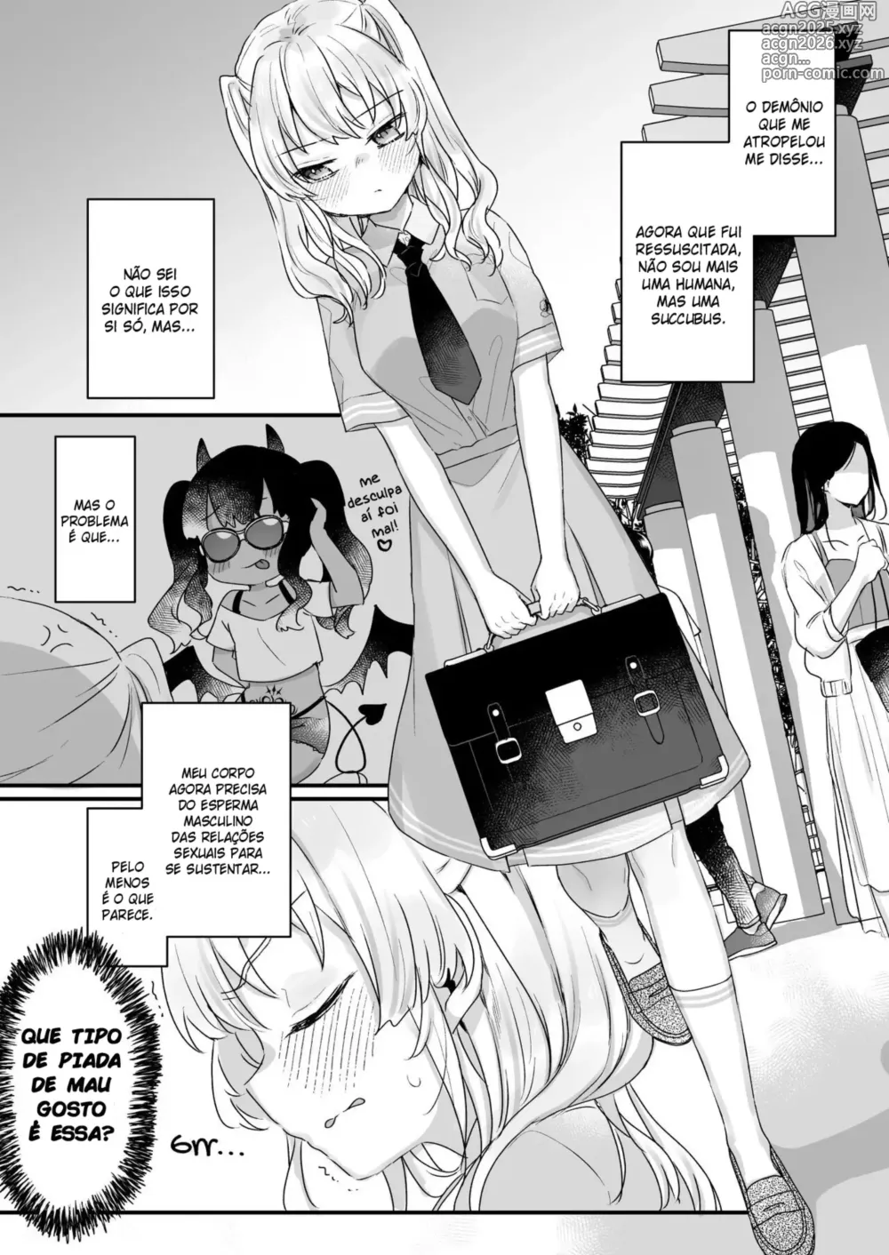 Page 6 of doujinshi Naritakunai noni Succubus ni Natte Shimatta Honda-san
