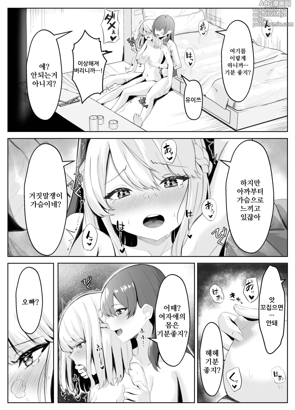 Page 3 of doujinshi TS오빠가 후타나리 여동생에게 여자를 빼앗기는 이야기