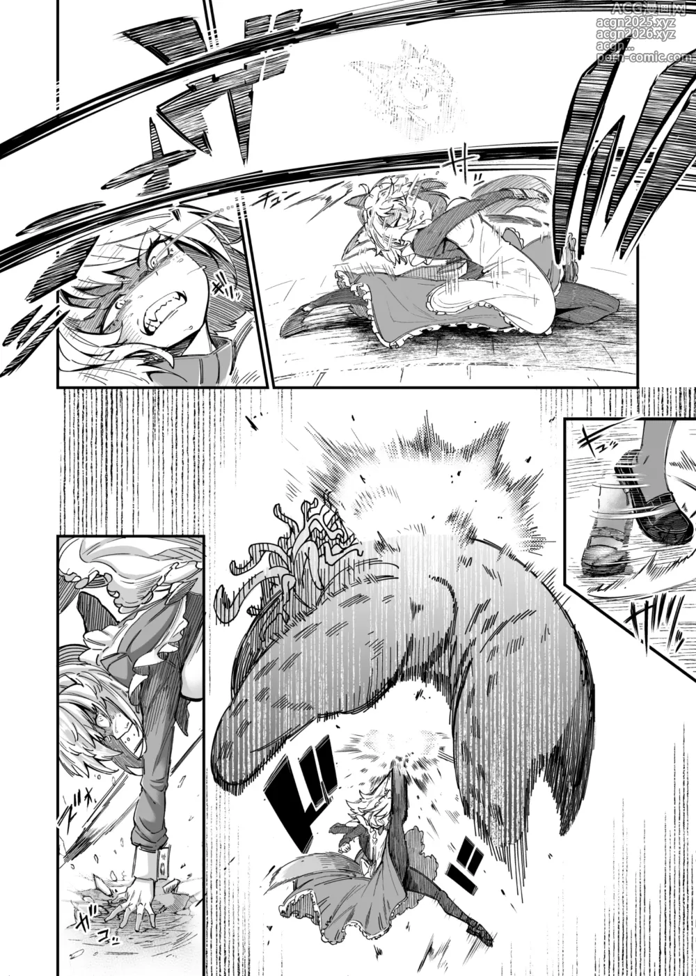 Page 6 of doujinshi Ookami Maid-san VS Terabulk-san