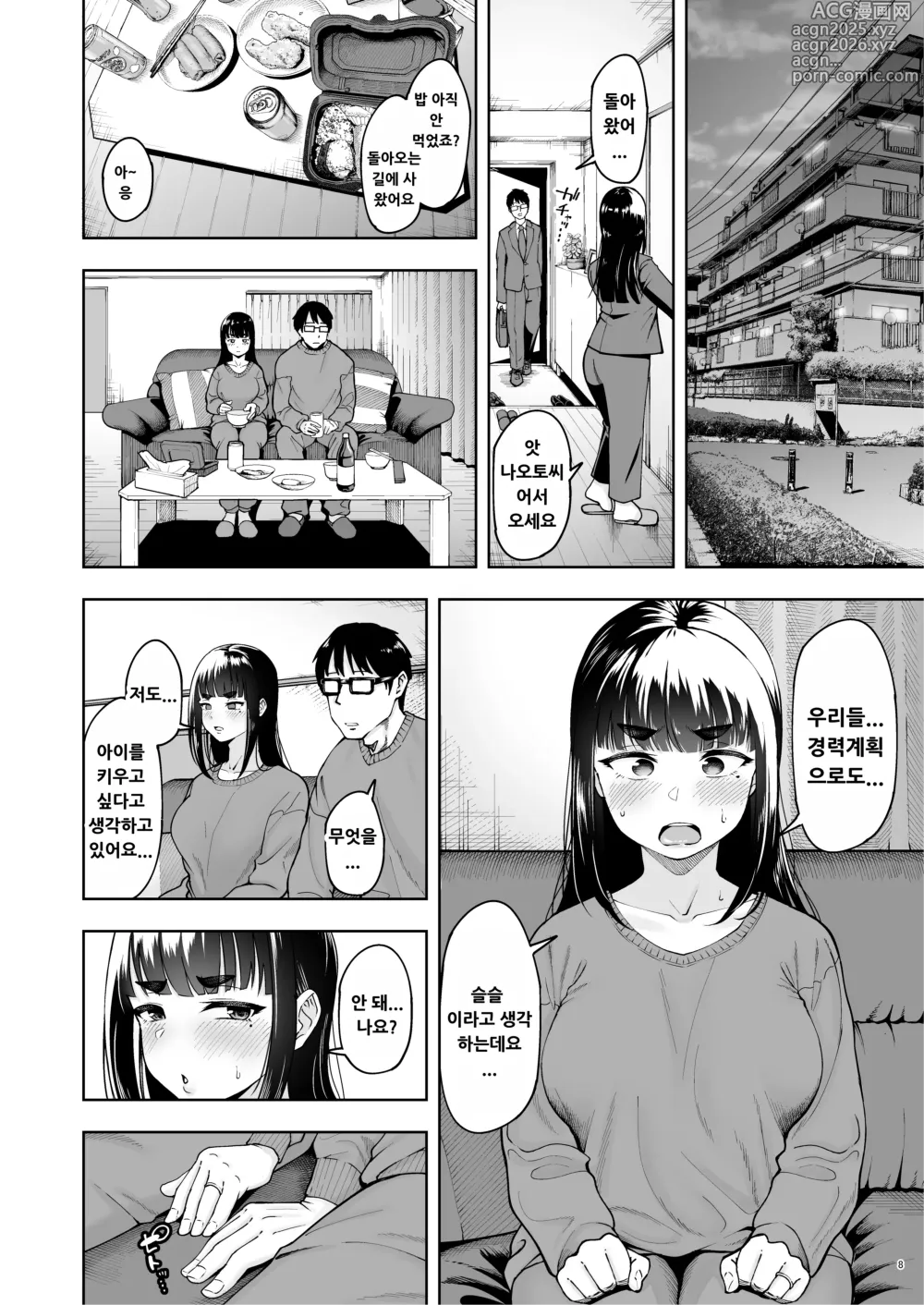 Page 7 of doujinshi Hitozuma Ninkatsu Club 3 Mio-san no Ninkatsu Kiroku