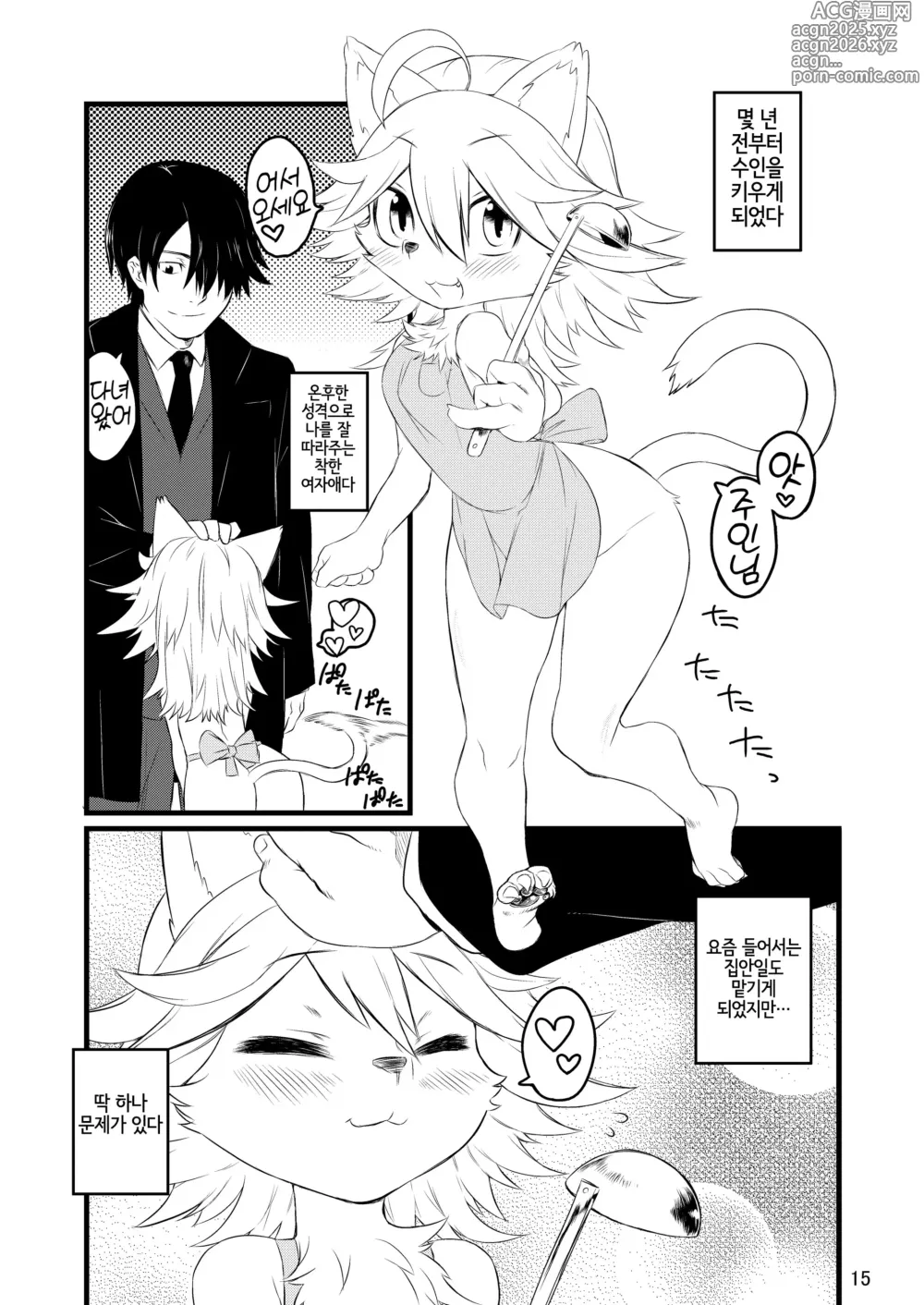 Page 14 of doujinshi Kemo Lover