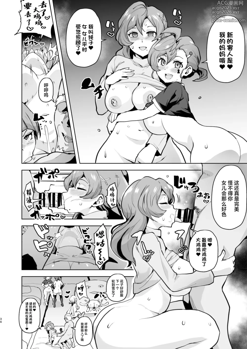 Page 35 of doujinshi Dosukebe Youkai Midaraga no Goshujin-sama