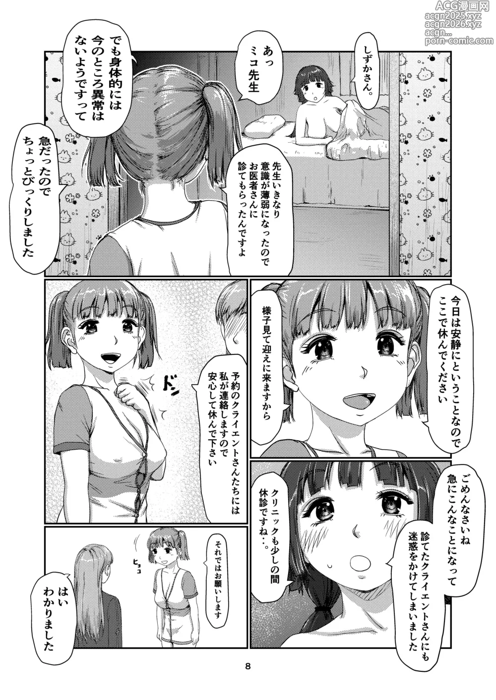 Page 8 of doujinshi Futa musume no menkuri 4