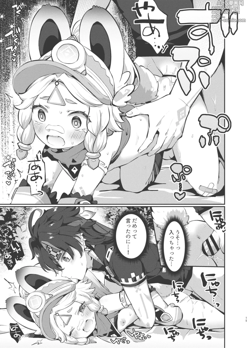 Page 14 of doujinshi Kachina-chan Kawaii ne