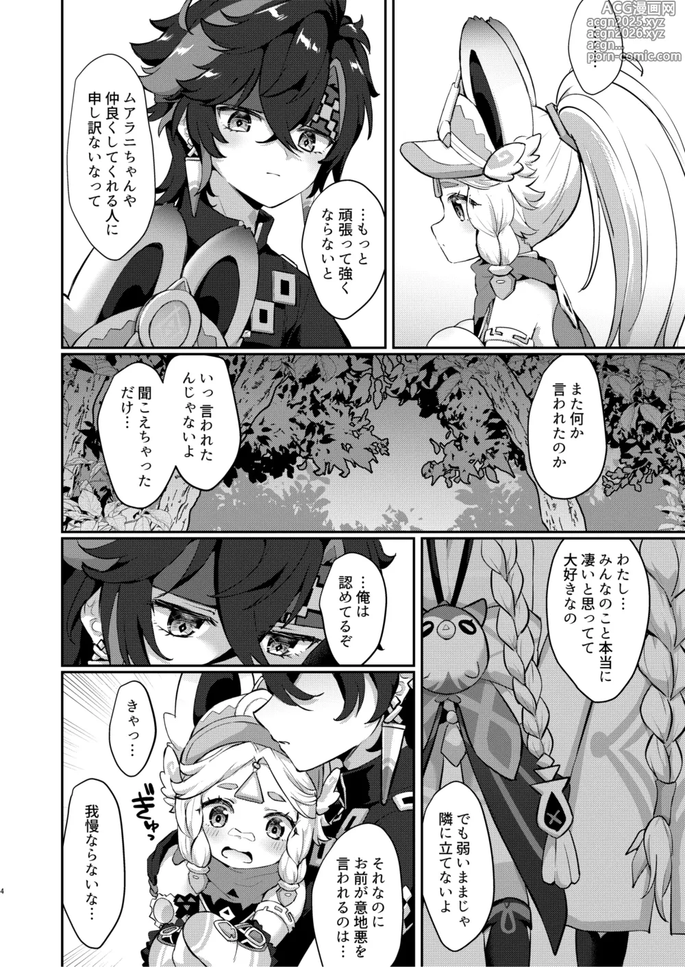Page 3 of doujinshi Kachina-chan Kawaii ne