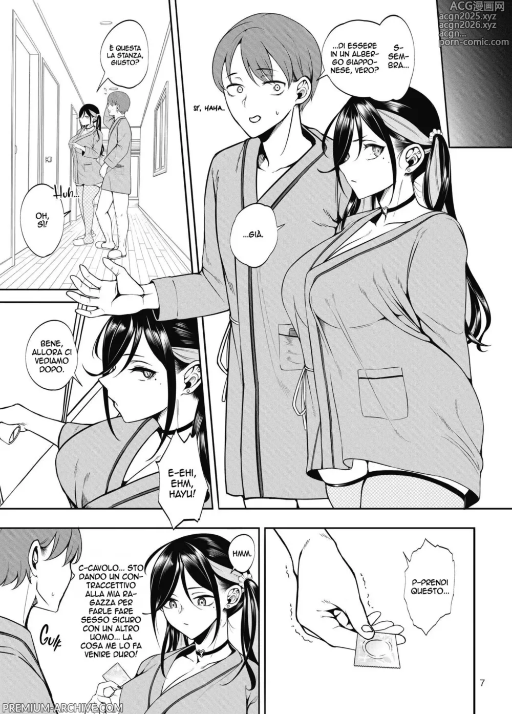Page 8 of doujinshi Portare la mia ragazza in un club di scambisti non è stata una buona idea (decensored)