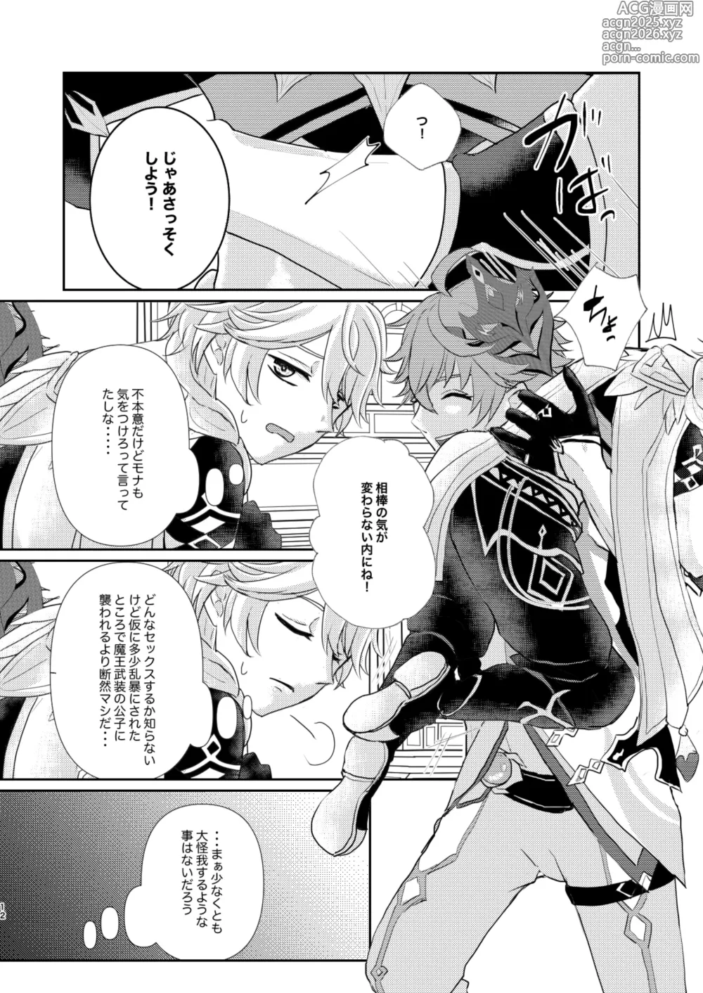 Page 11 of doujinshi Sweet trap