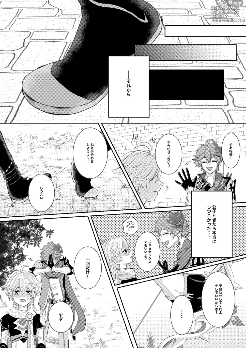 Page 7 of doujinshi Sweet trap