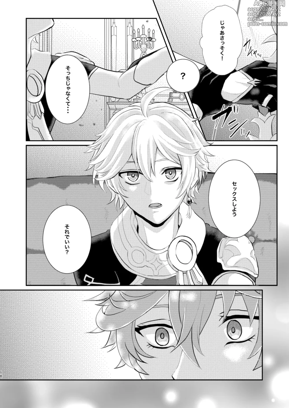 Page 9 of doujinshi Sweet trap