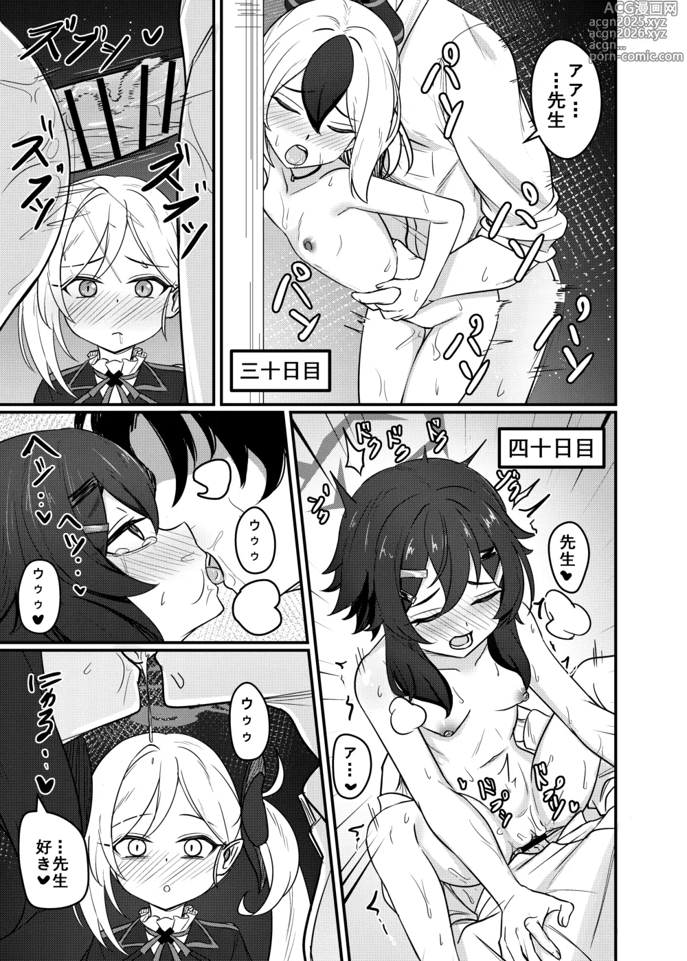 Page 16 of doujinshi Mutsuki no Batsu