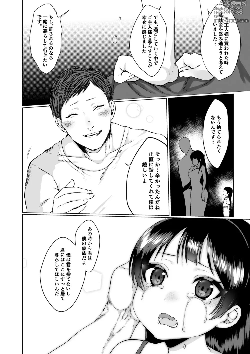 Page 23 of doujinshi Kawaisou na Dorei-chan o Shitsukeru Hanashi