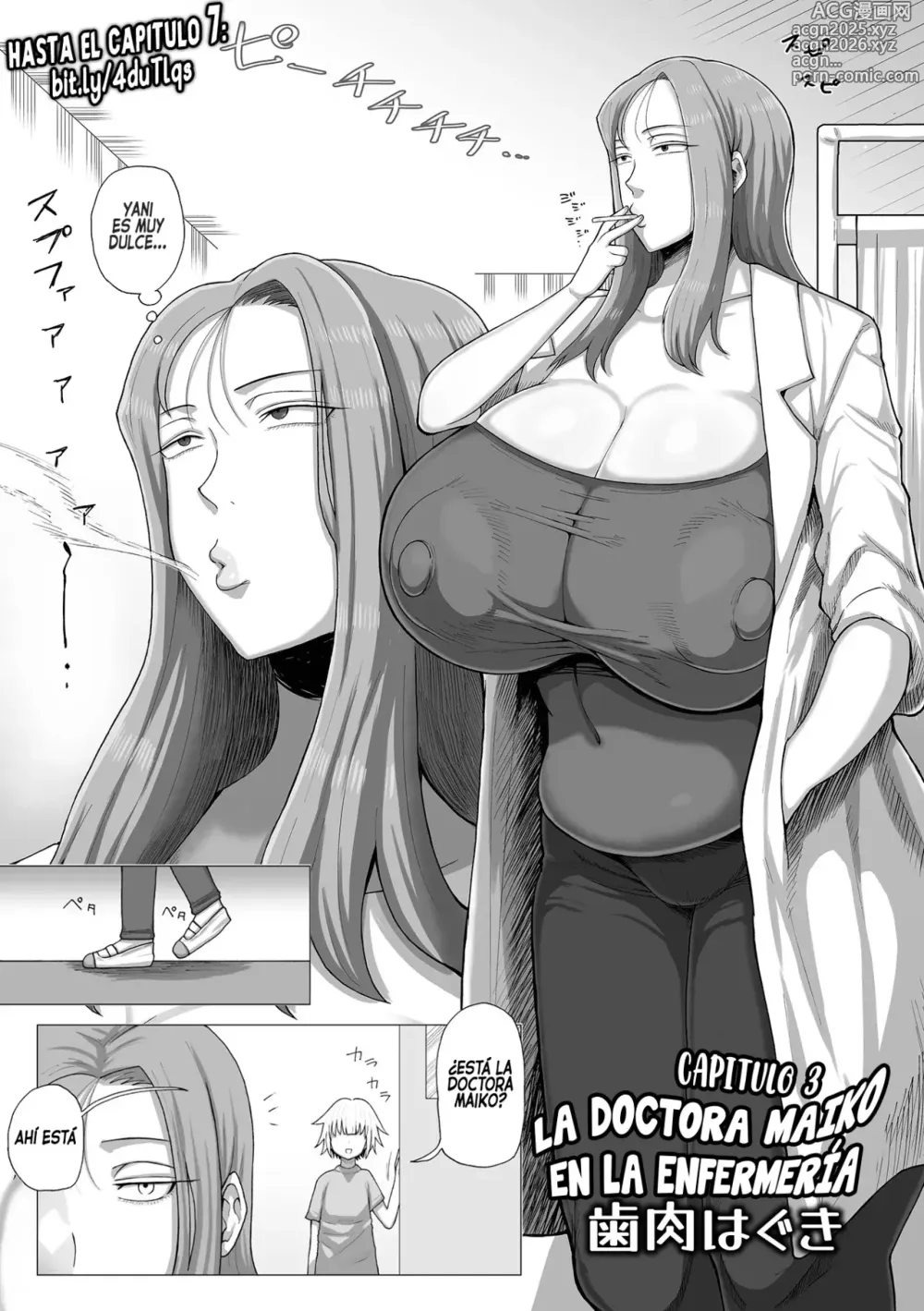 Page 1 of manga ¡Resuelve Tus Problemas! ¡La Doctora Maiko en la Enfermería!
