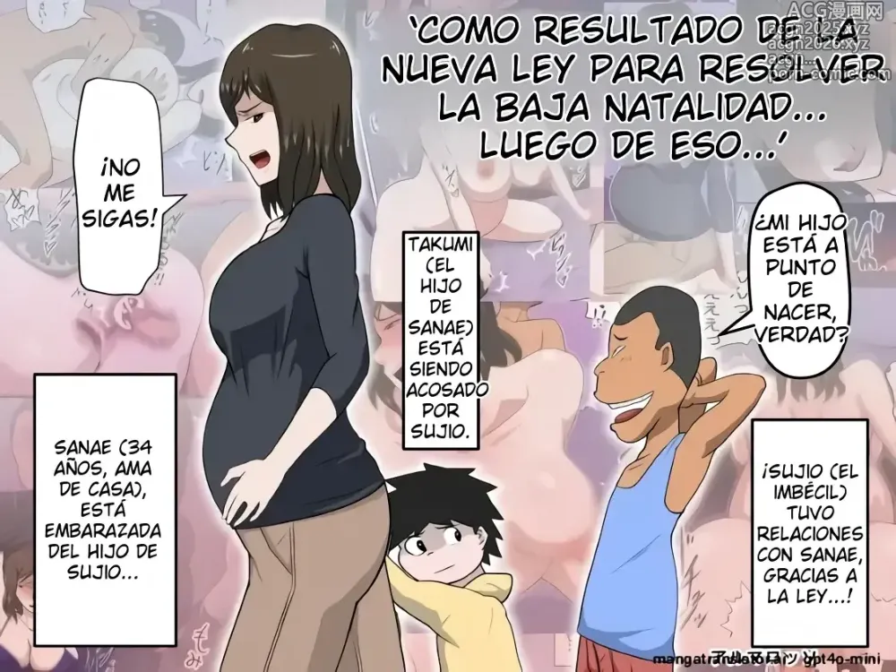 Page 1 of doujinshi Como Resultado de la Ley para Solucionar el Descenso de la Natalidad... Luego de Eso... 4