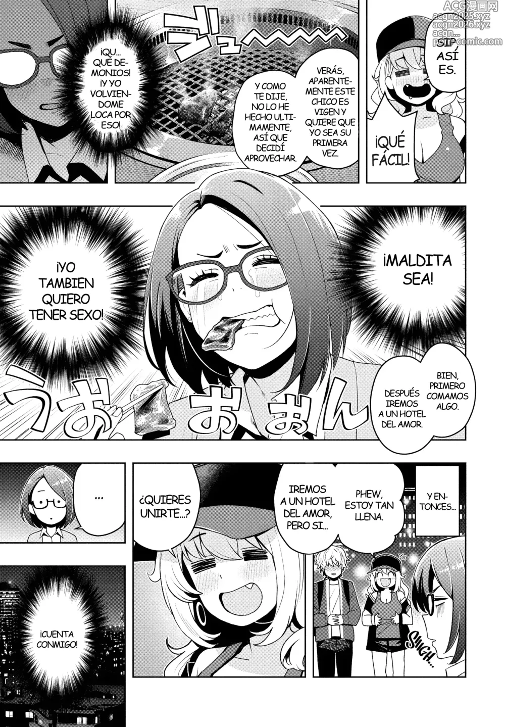 Page 7 of manga ¿Qué Hay de Malo en Querer Hacerlo Ahora？~Una Gyaru y una Solterona... ¿¡Están Aquí para Hacerme Perder mi Virginidad!？~