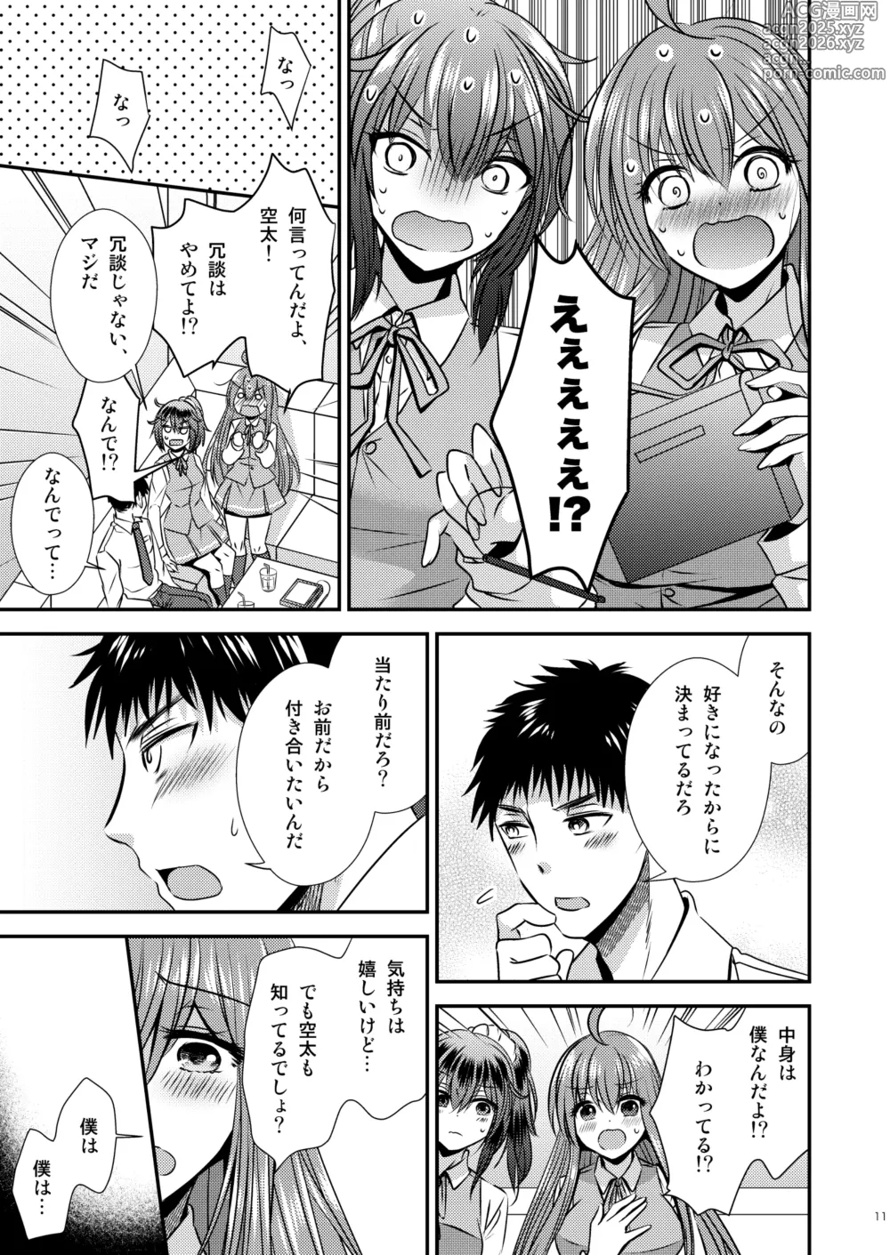Page 11 of doujinshi 性転換した僕と幼馴染達との三角関係