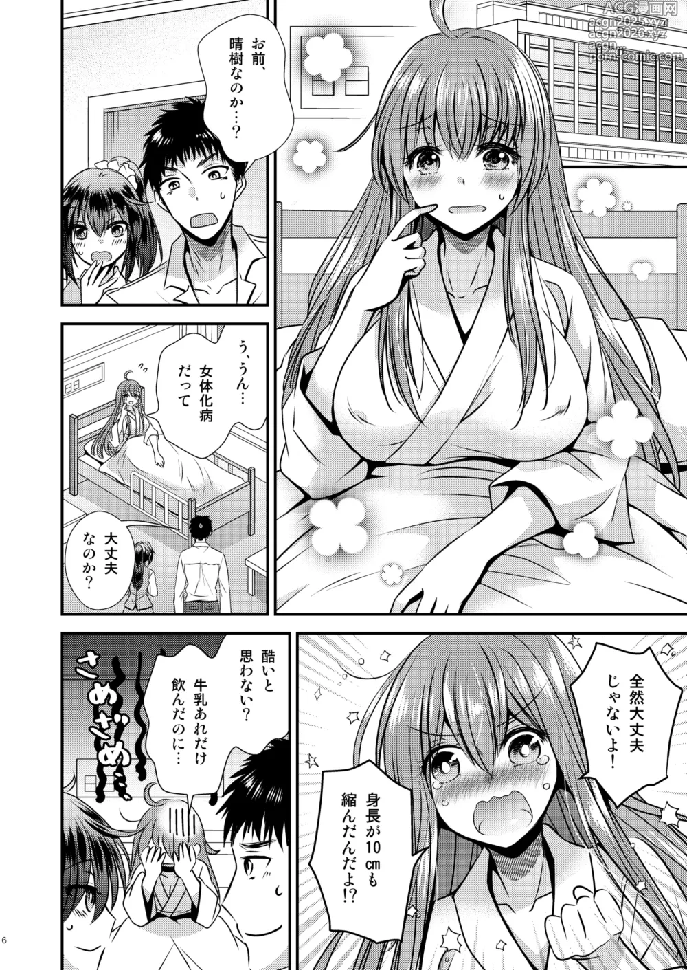 Page 6 of doujinshi 性転換した僕と幼馴染達との三角関係