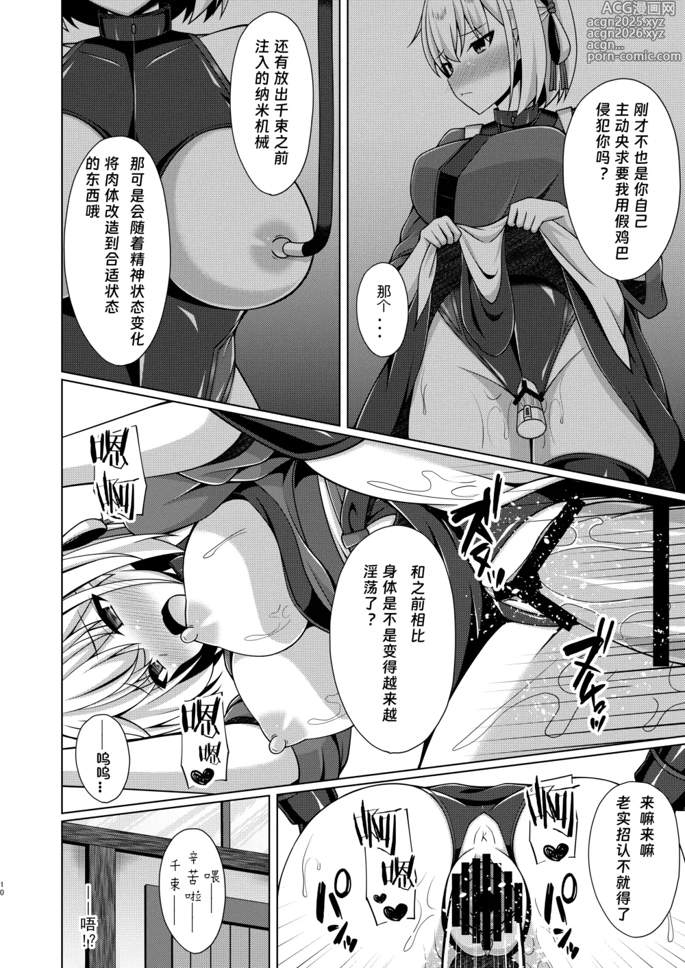 Page 10 of doujinshi Higan no hana wa midara ni saku