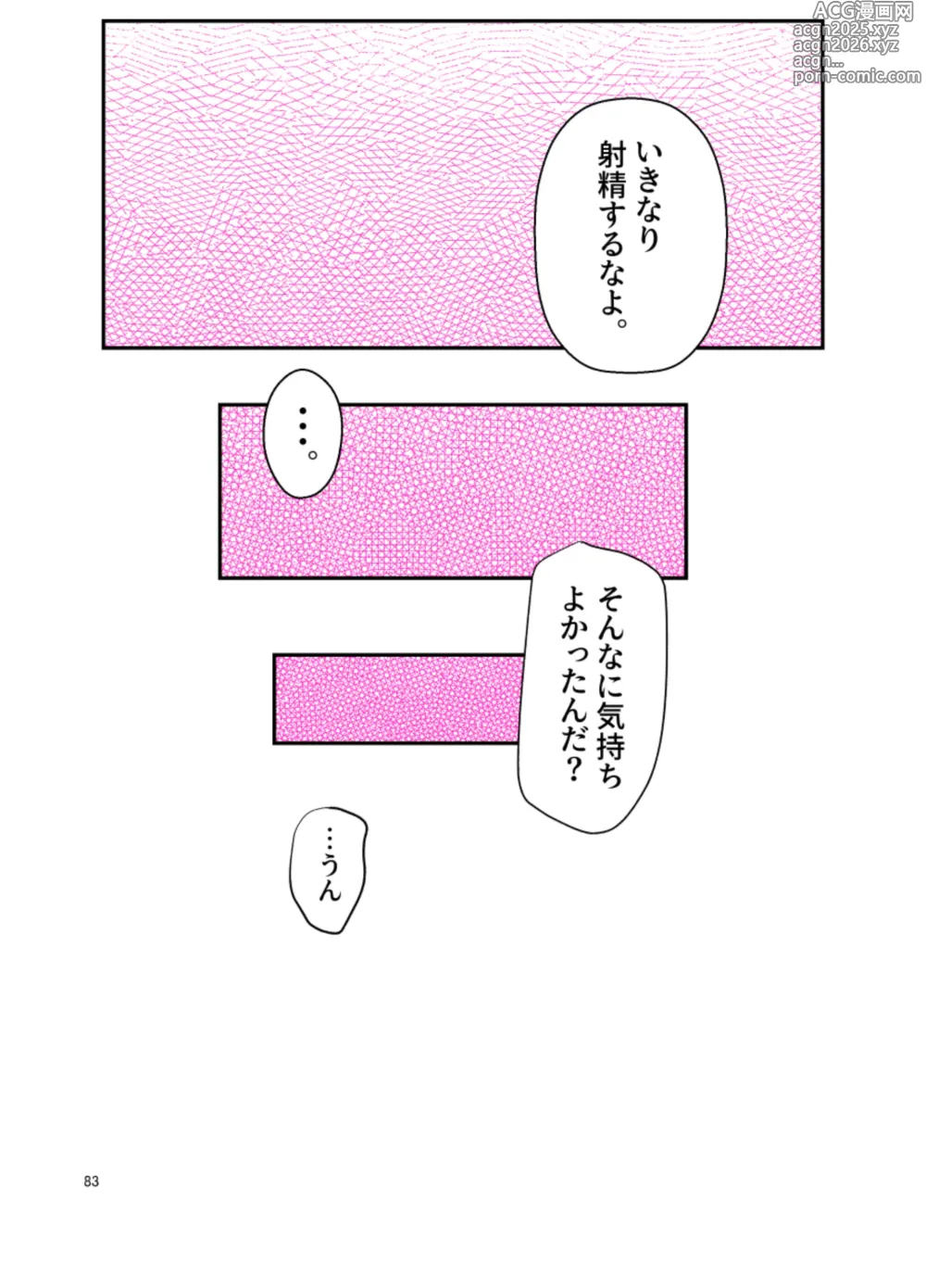 Page 84 of doujinshi 続オナ中 幼馴染とオナニー見せ合いっこしたらセックスしてはまっちゃう話