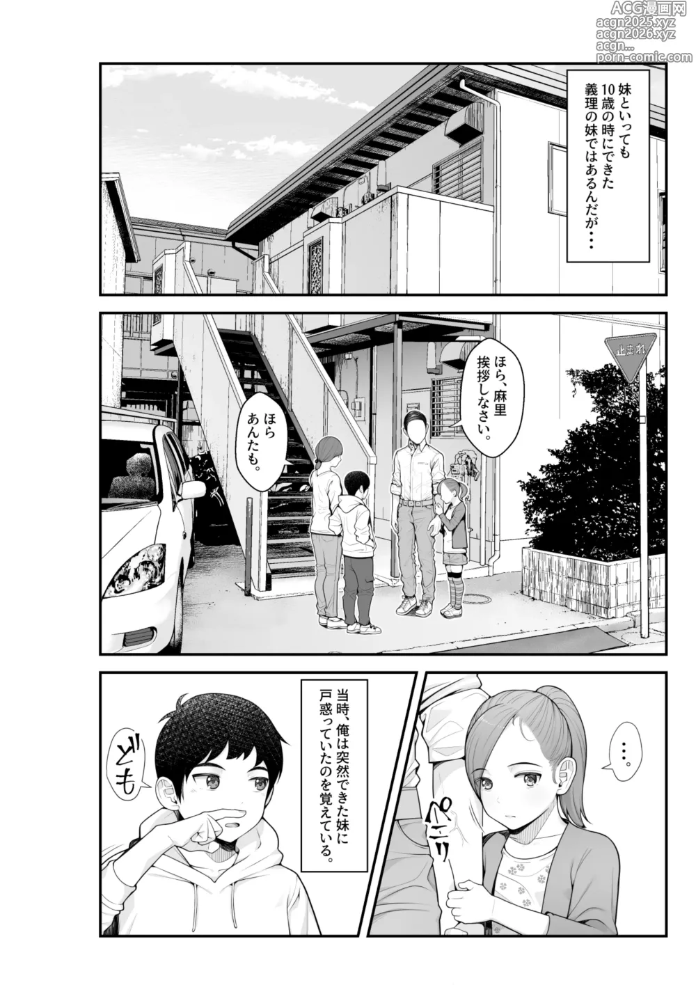 Page 4 of doujinshi 義理ですからっ 妹と実家とラブホでラブハメ生活編