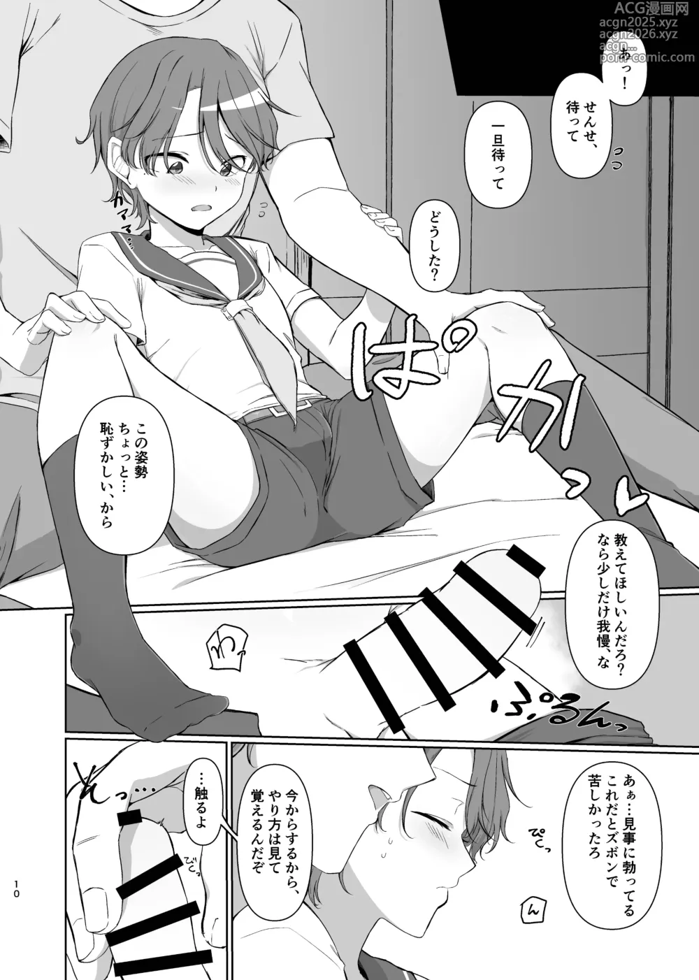 Page 10 of doujinshi Sono Saki o Oshiete
