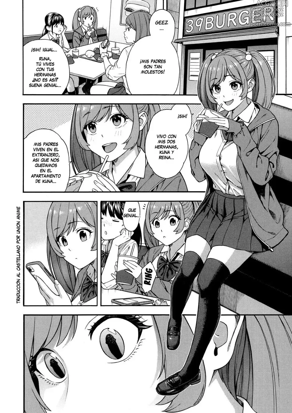 Page 43 of manga Haciendo un Harem con las Tres Putihermanas Gal - Capítulos 1-2