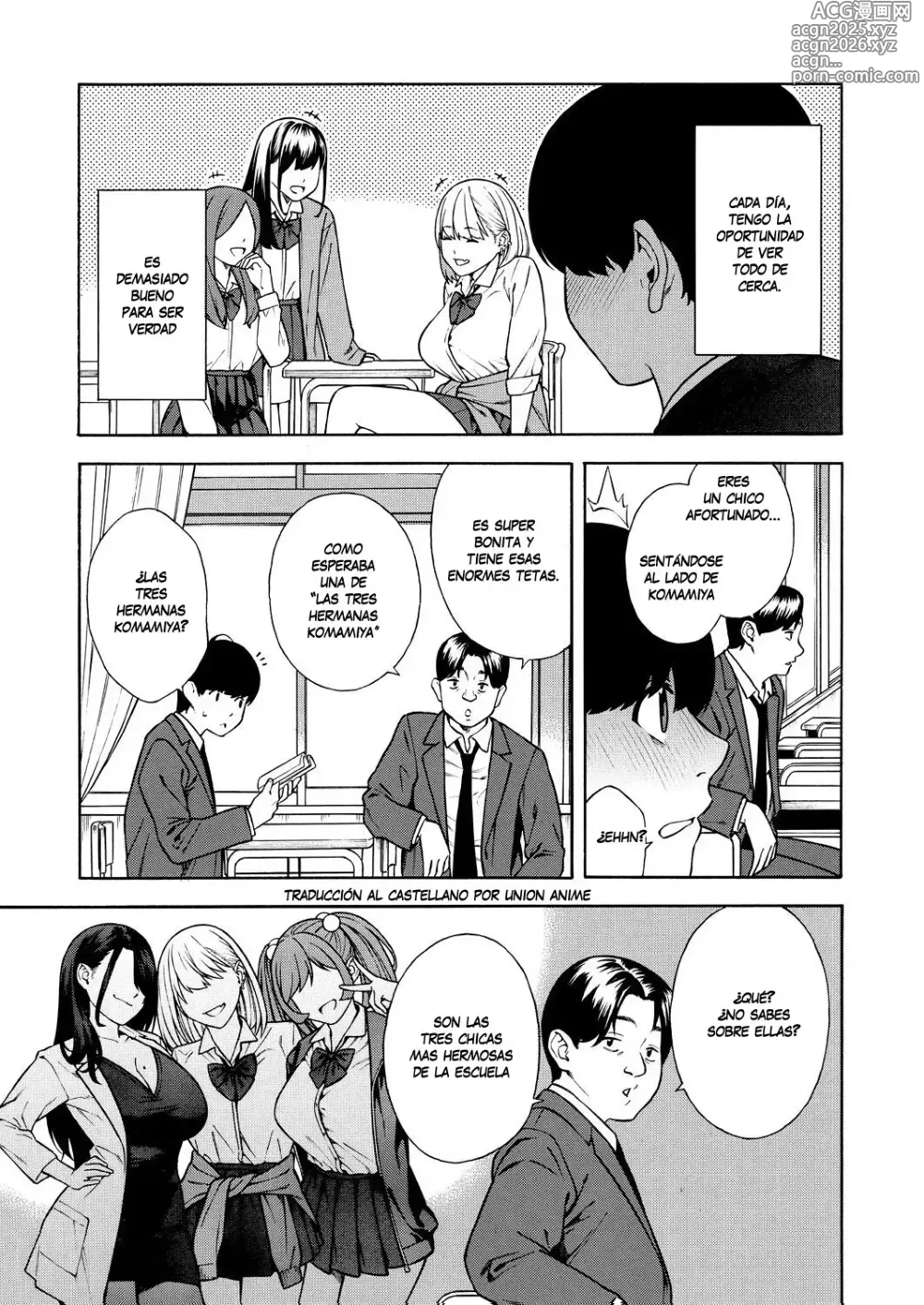 Page 6 of manga Haciendo un Harem con las Tres Putihermanas Gal - Capítulos 1-2