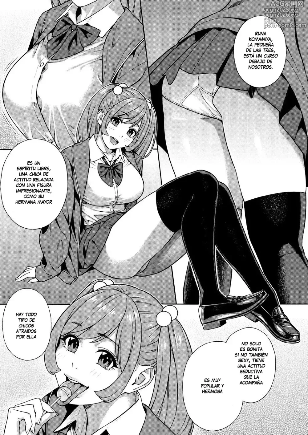 Page 8 of manga Haciendo un Harem con las Tres Putihermanas Gal - Capítulos 1-2