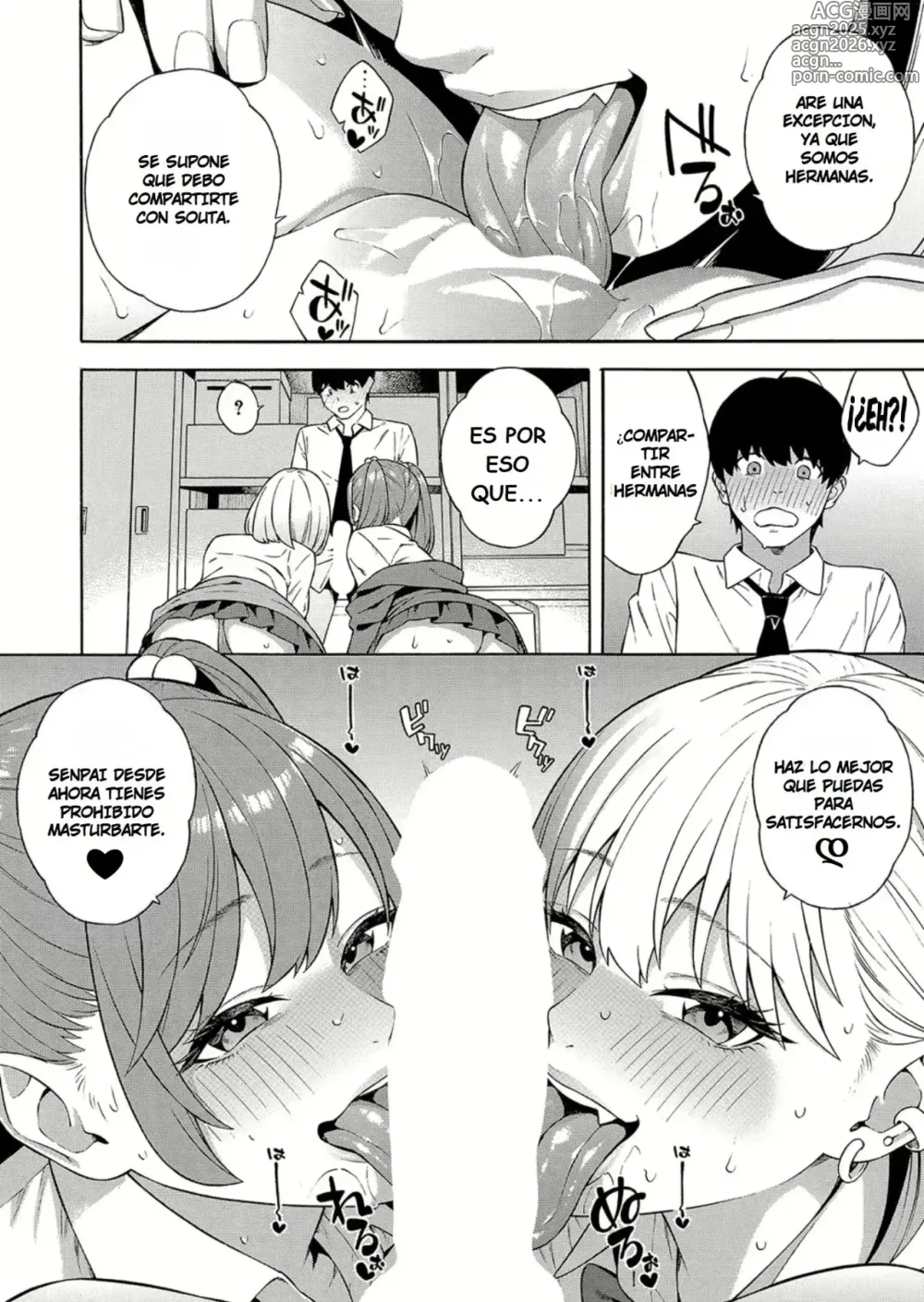 Page 77 of manga Haciendo un Harem con las Tres Putihermanas Gal - Capítulos 1-2