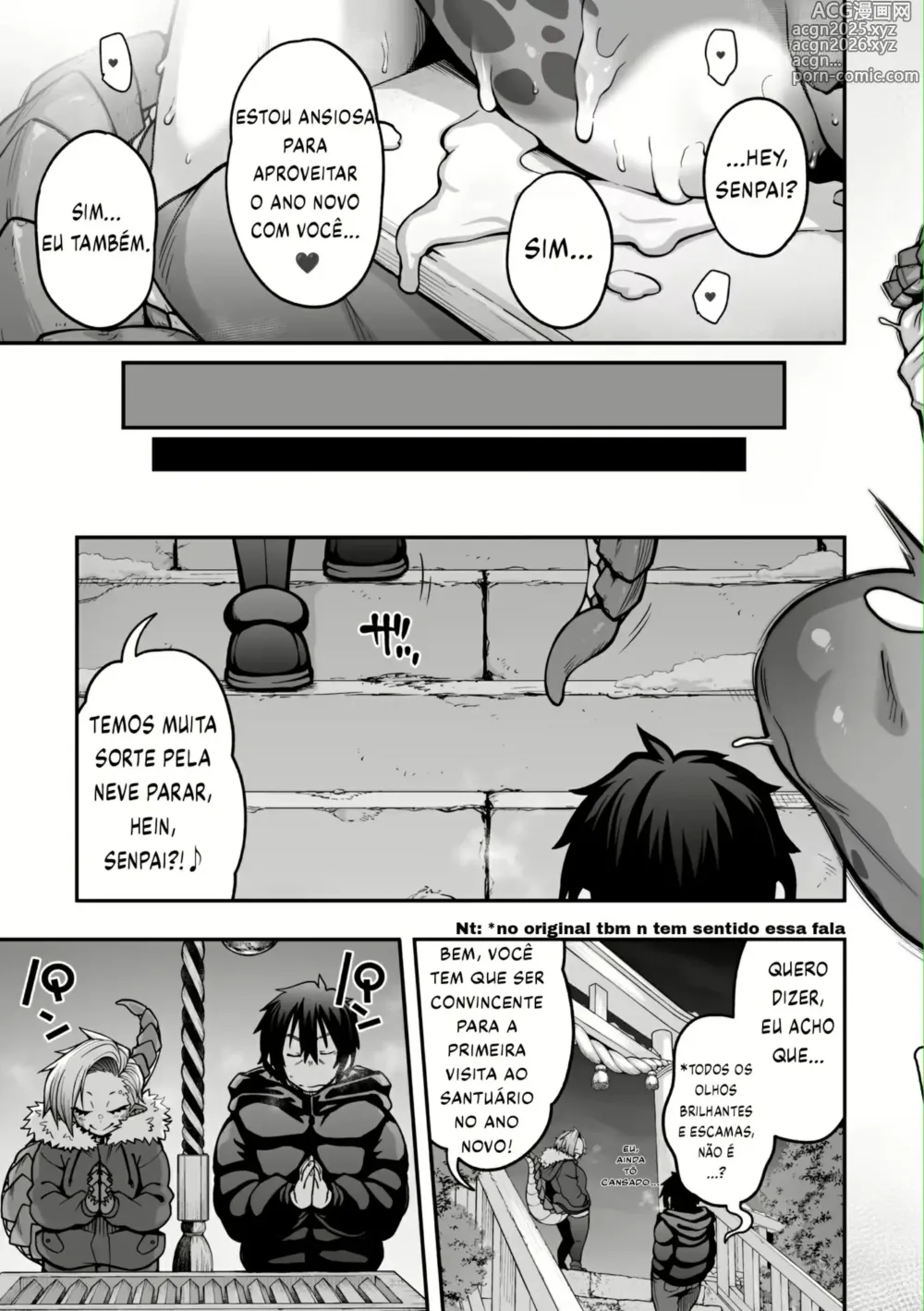 Page 29 of manga A Réptil em uma Noite de Neve
