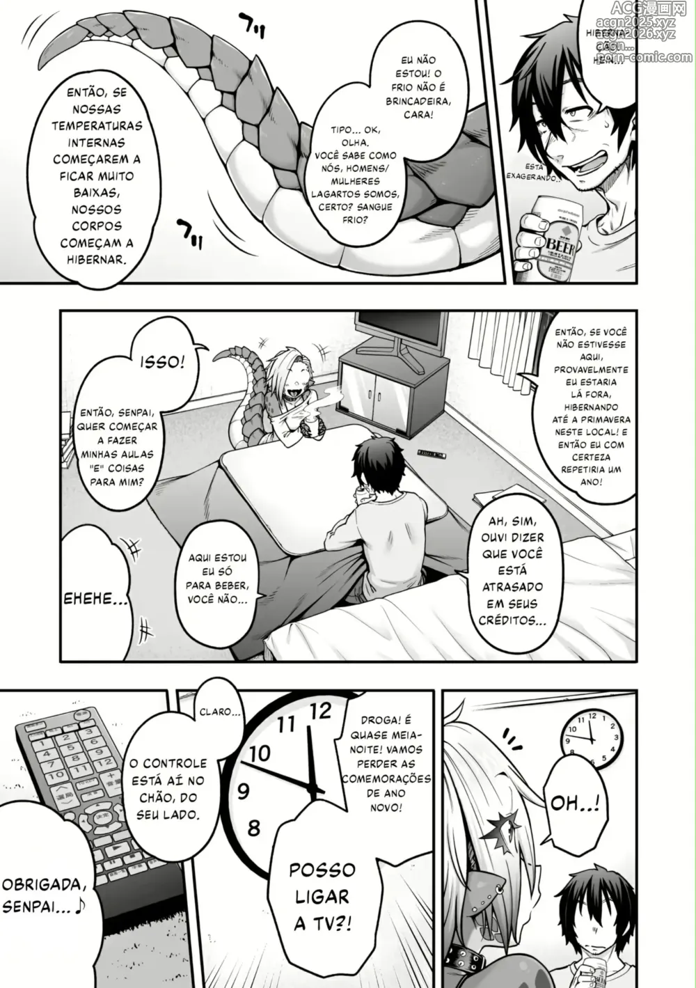 Page 5 of manga A Réptil em uma Noite de Neve