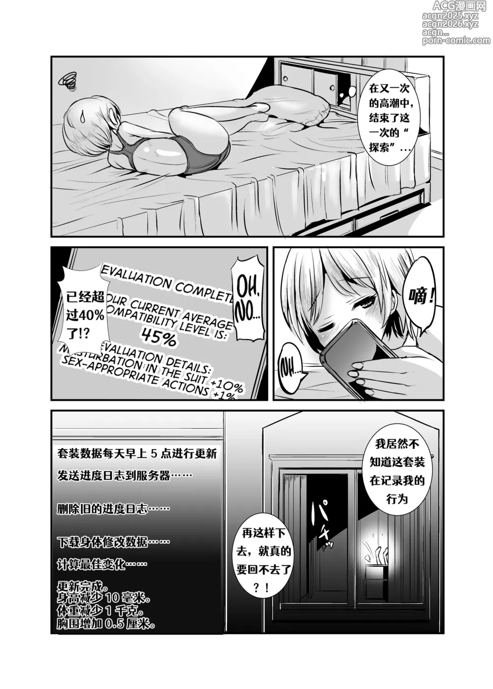 Page 17 of manga ~TS Natsuyasumi~ Joshi Tekisei Hyouka Suit