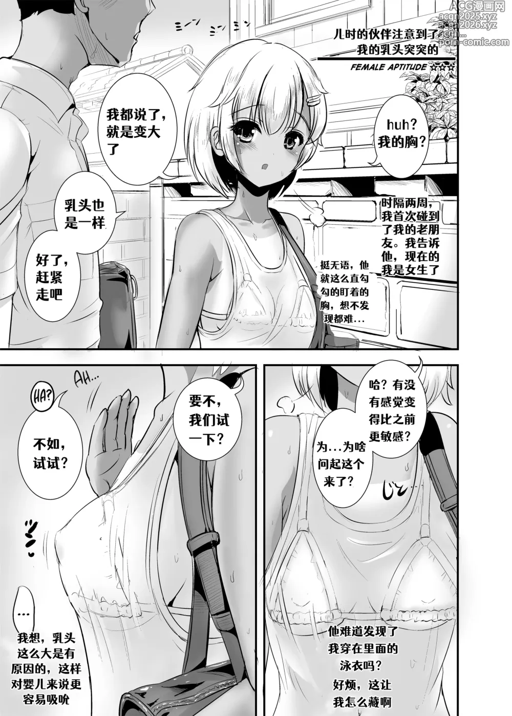 Page 18 of manga ~TS Natsuyasumi~ Joshi Tekisei Hyouka Suit