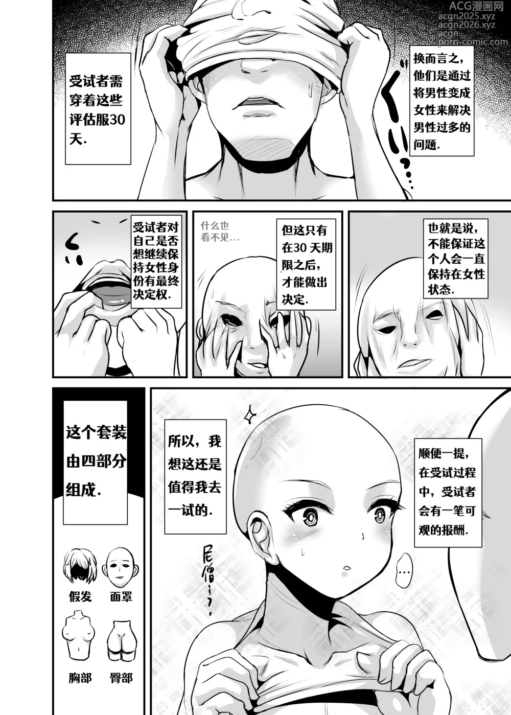Page 3 of manga ~TS Natsuyasumi~ Joshi Tekisei Hyouka Suit
