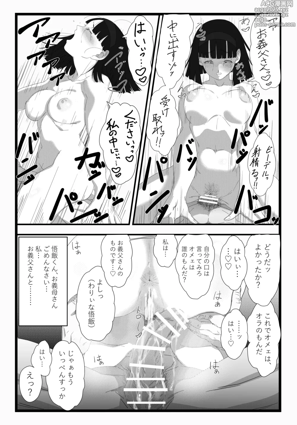 Page 11 of doujinshi Videl x Goku
