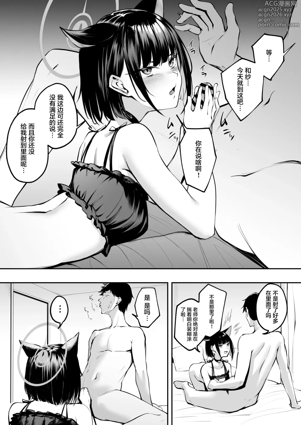 Page 16 of doujinshi 和纱是猫咪？