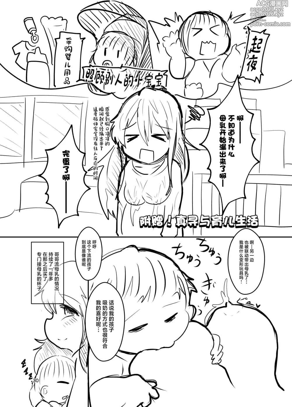 Page 30 of doujinshi Onii-chan wa Ochimai! w