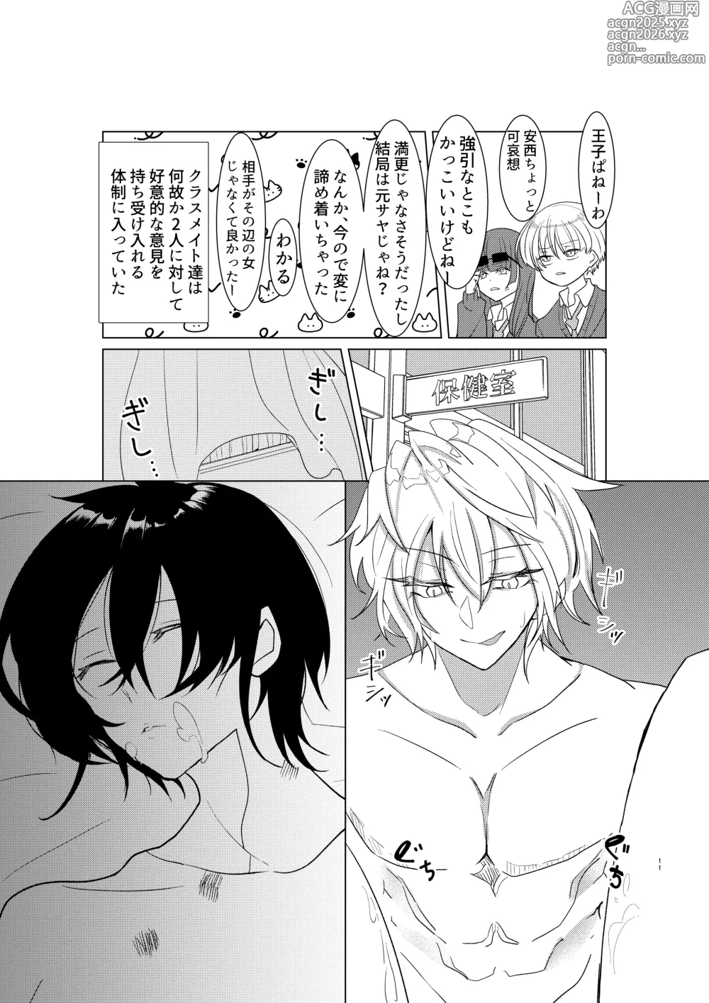 Page 12 of doujinshi 勘違い変態サイコ野郎といつの間にか付き合っていることにされていた俺がお嫁さん宣言させられる話