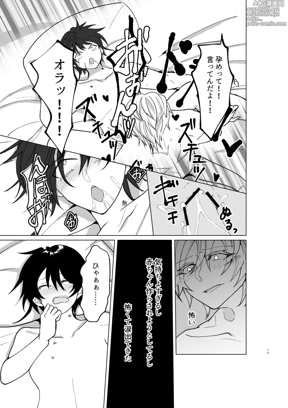 Page 16 of doujinshi 勘違い変態サイコ野郎といつの間にか付き合っていることにされていた俺がお嫁さん宣言させられる話