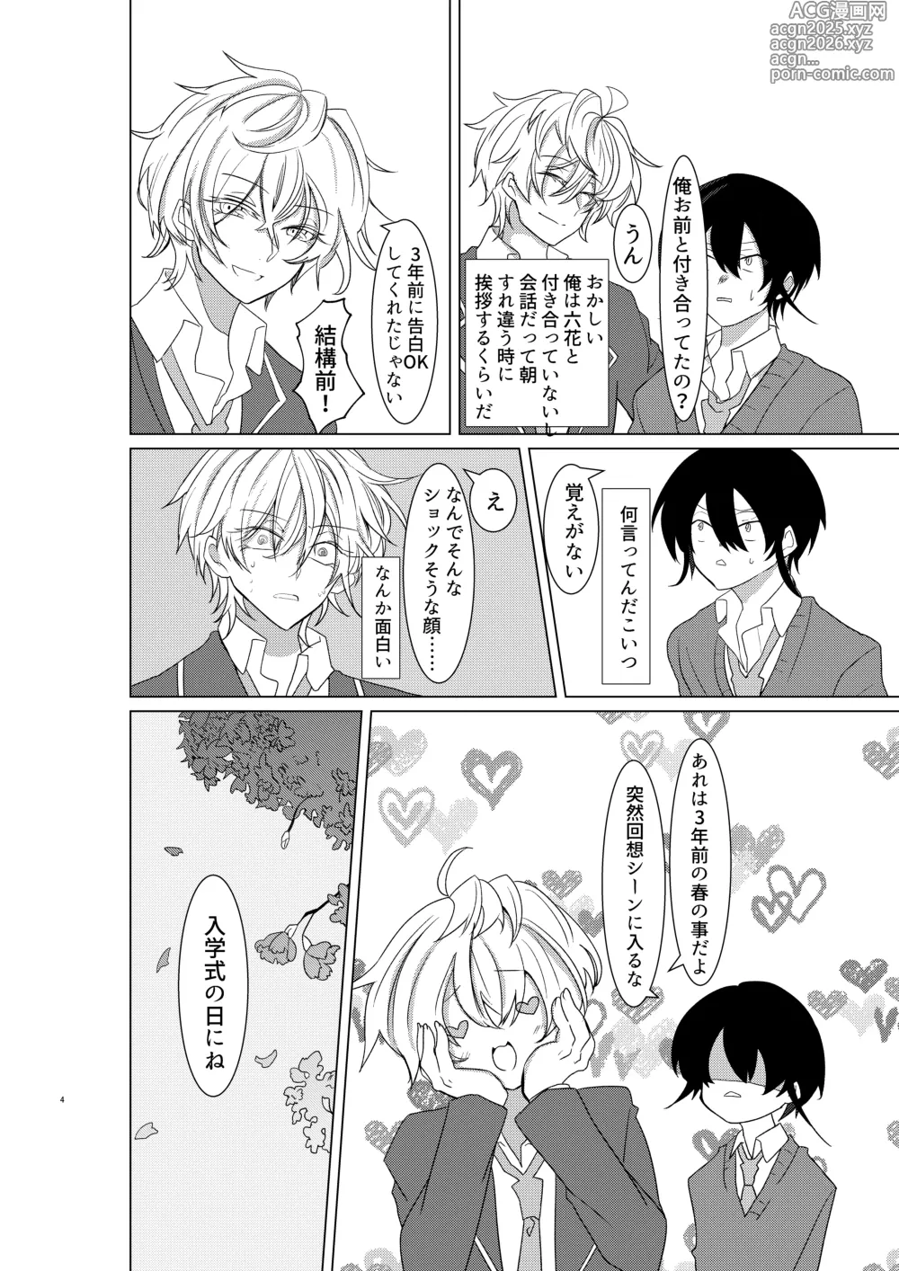 Page 5 of doujinshi 勘違い変態サイコ野郎といつの間にか付き合っていることにされていた俺がお嫁さん宣言させられる話