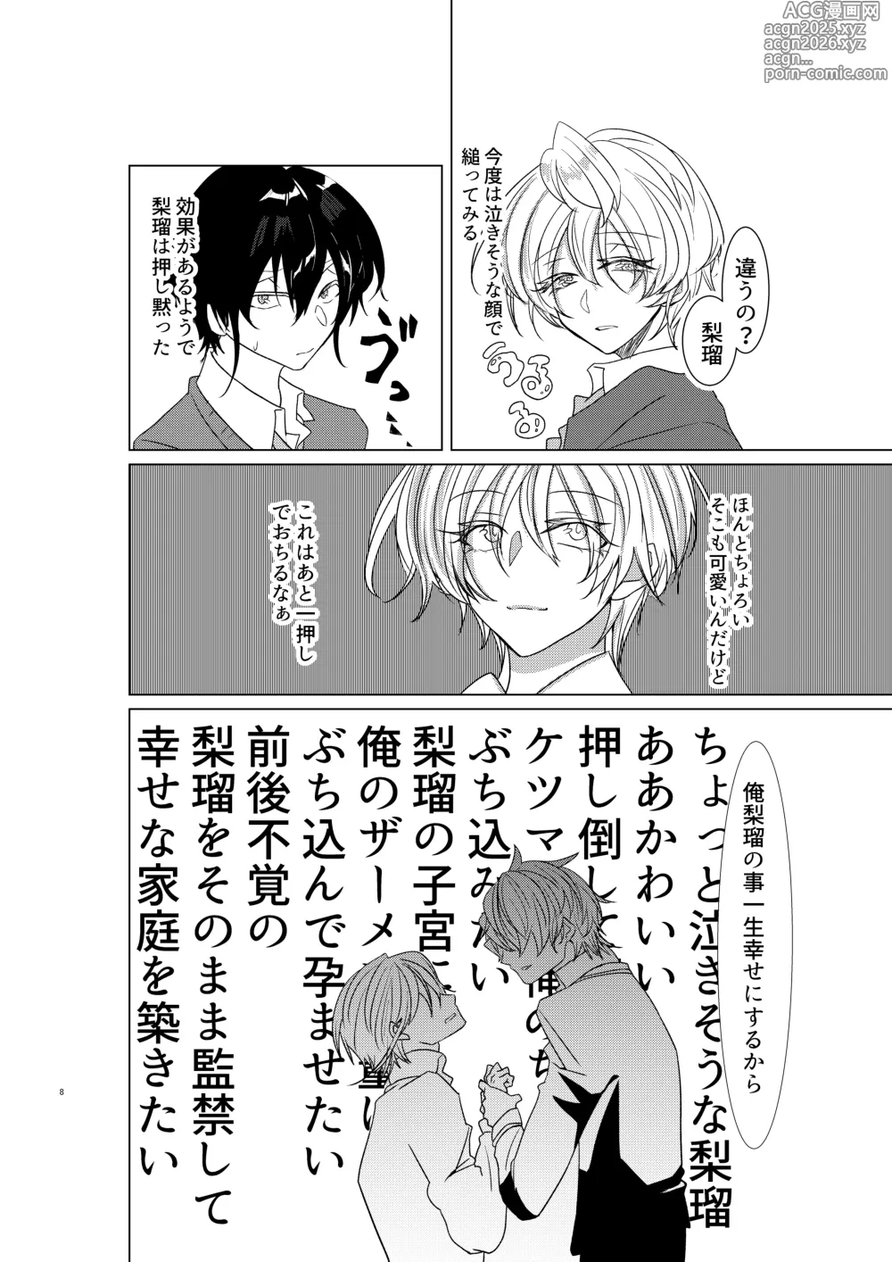 Page 9 of doujinshi 勘違い変態サイコ野郎といつの間にか付き合っていることにされていた俺がお嫁さん宣言させられる話