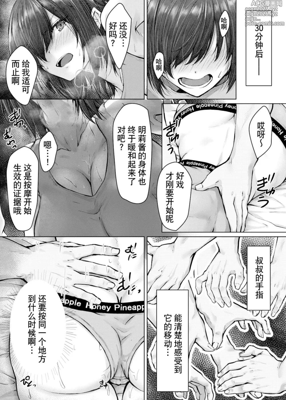Page 15 of doujinshi 男朋友不行的巨乳侄女、被最讨厌的叔叔的性开发按摩给俘虏了