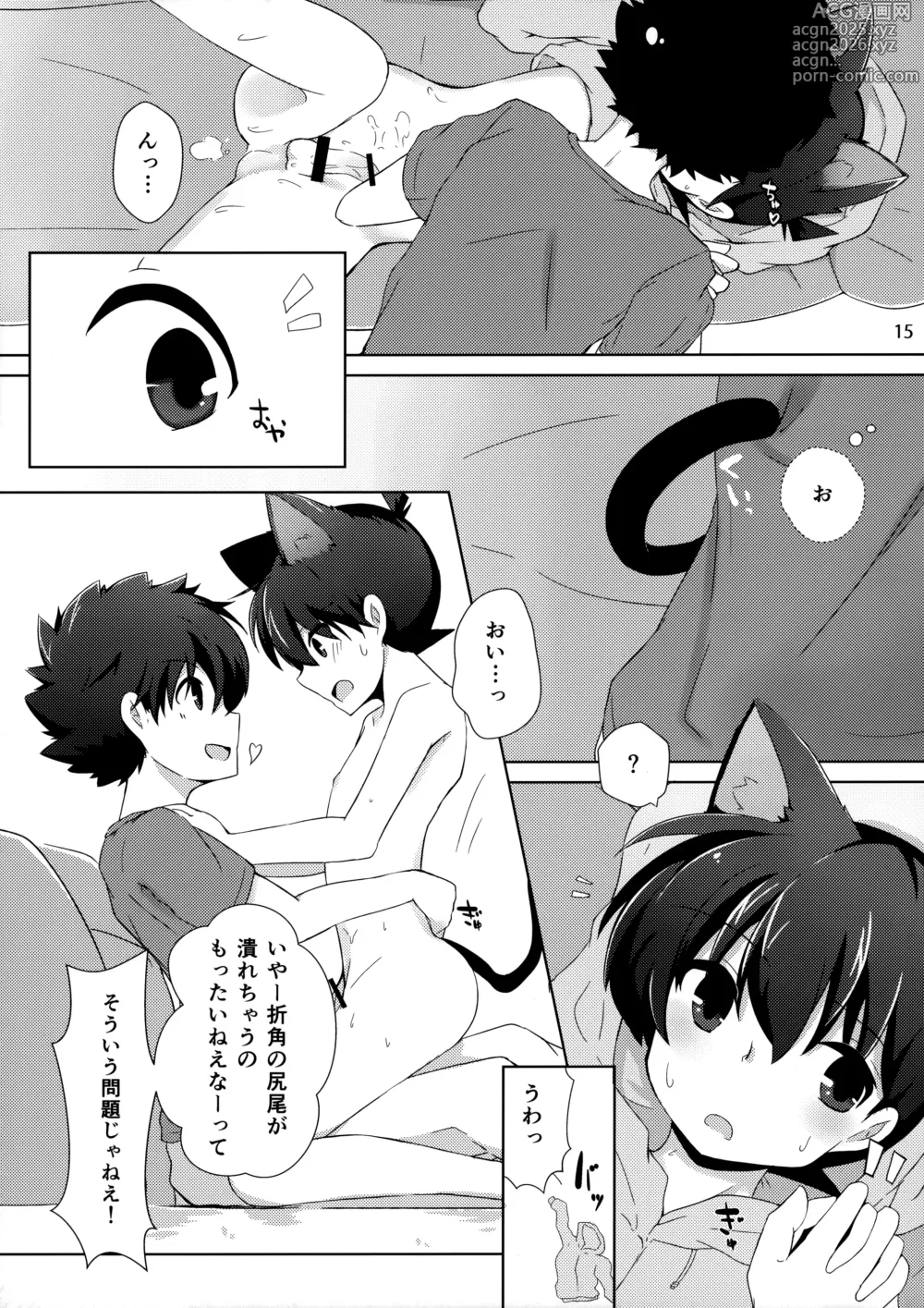 Page 14 of doujinshi cat fancier