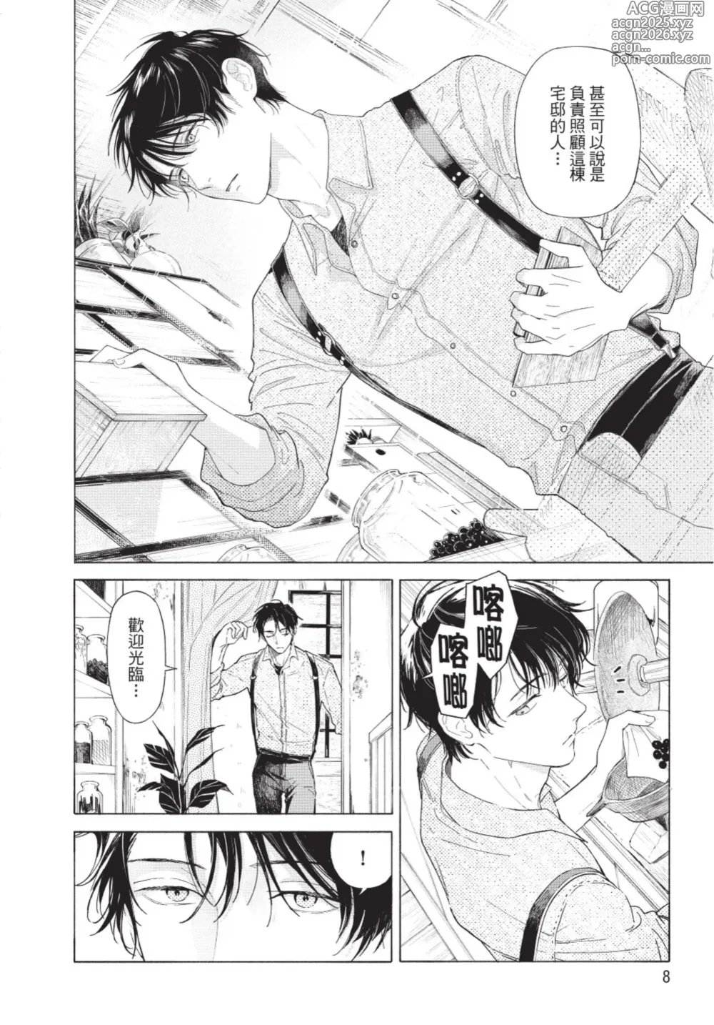 Page 10 of manga 糾纏的單線結