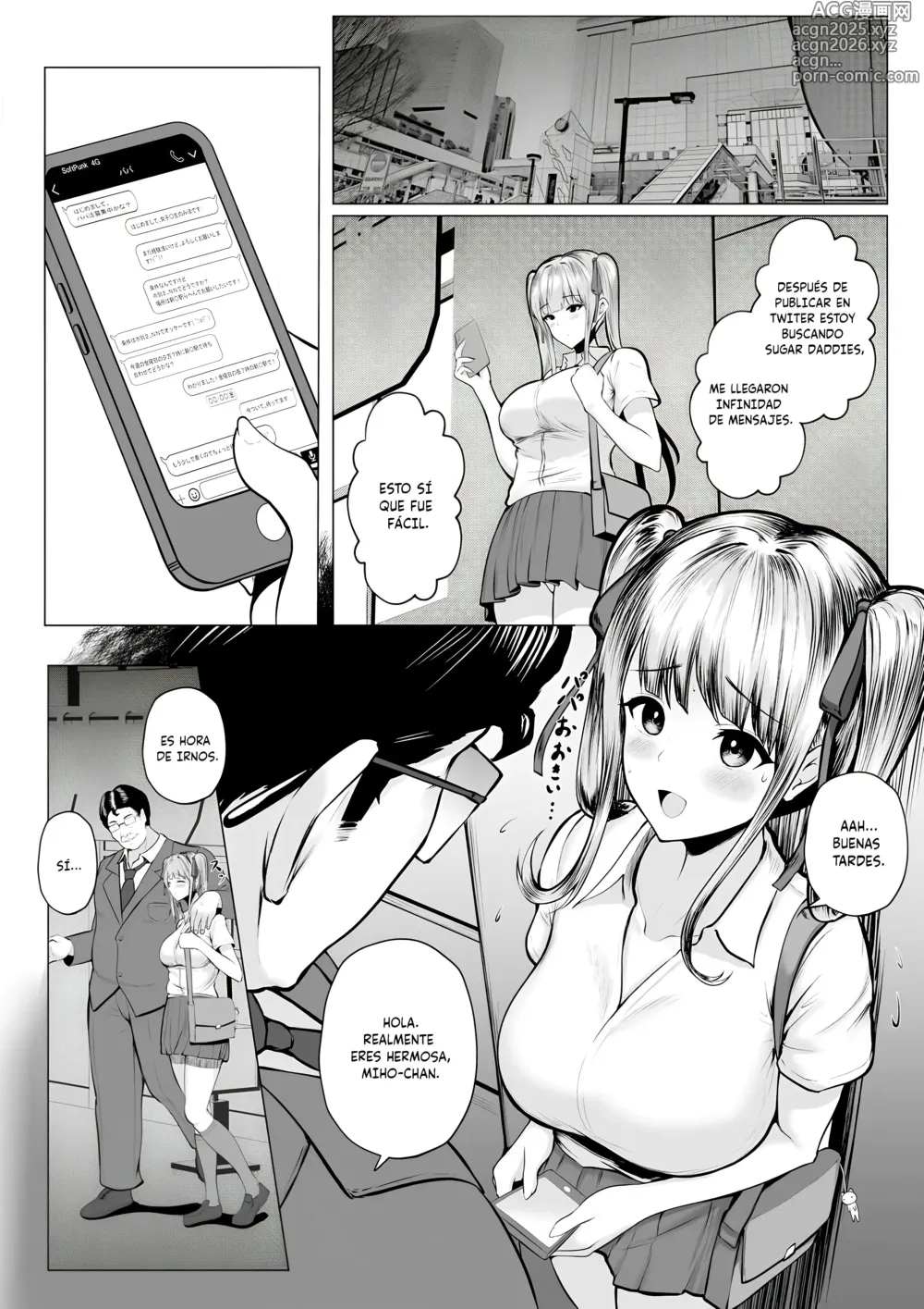 Page 6 of doujinshi Buscando Sugardaddies como Hermanas Junto a Mamá