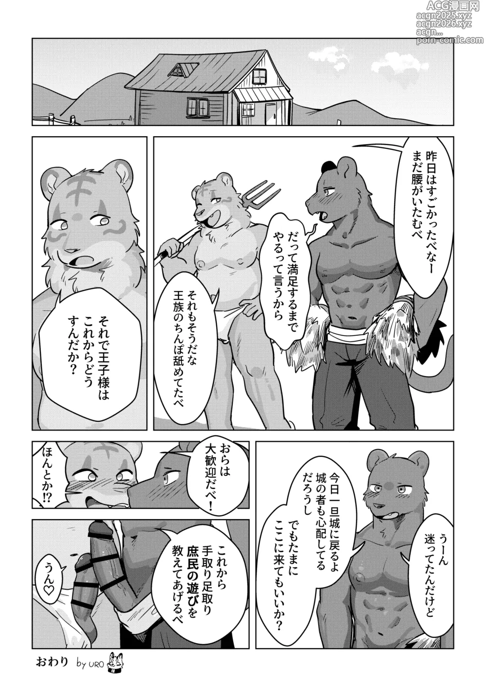 Page 16 of doujinshi 王子の知らない庶民の遊び