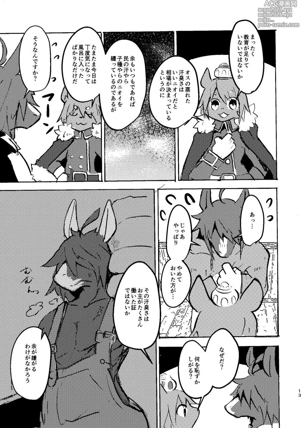 Page 12 of doujinshi THE BRANDED DUTY 2