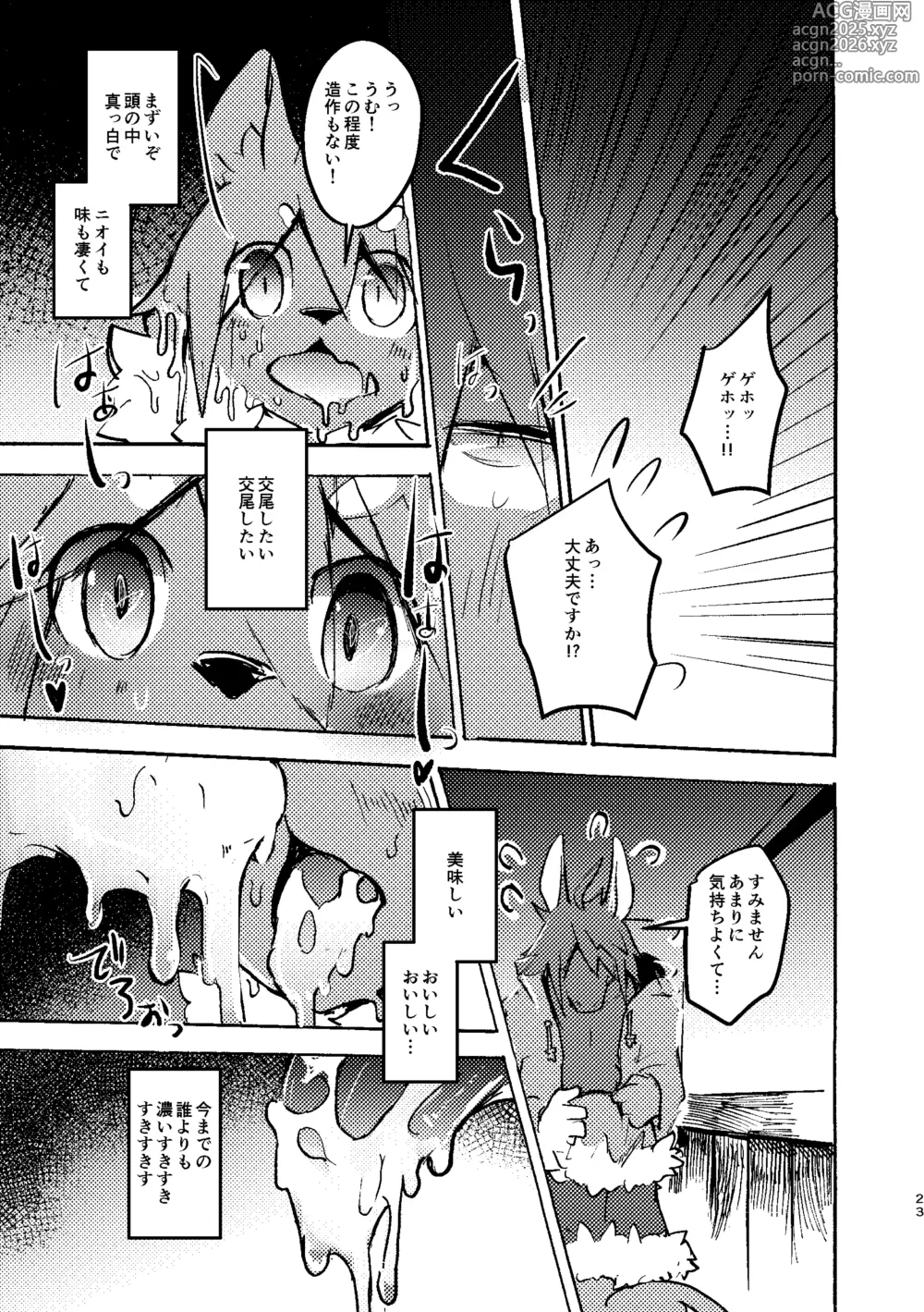 Page 22 of doujinshi THE BRANDED DUTY 2