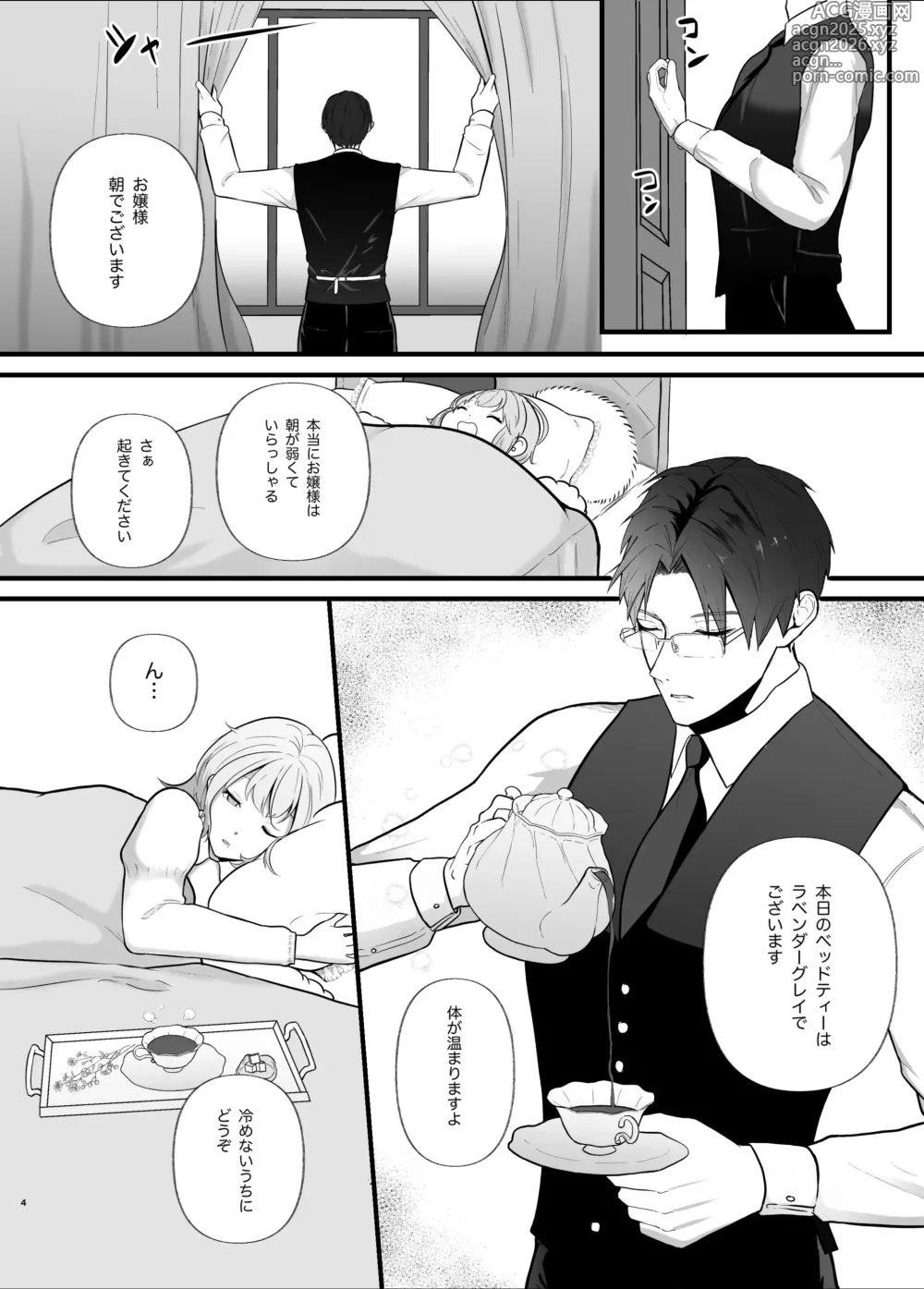Page 4 of doujinshi Majime na Anata o Otoshitai